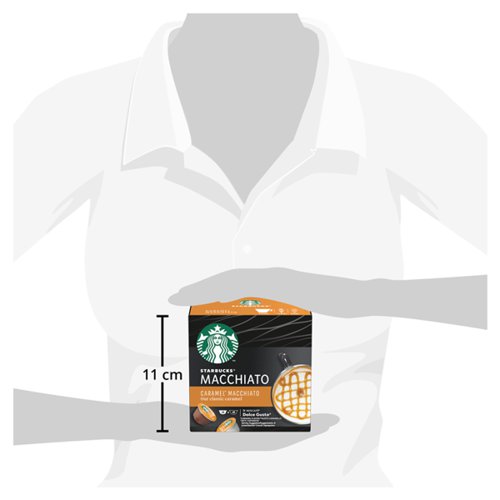 Starbucks Caramel Macchiato By Nescafe Dolce Gusto - 1 Box (12
