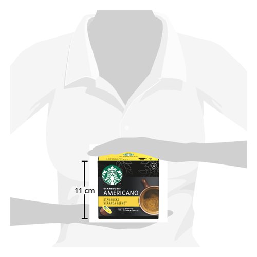 STARBUCKS by Nescafe Dolce Gusto Americano Veranda Blend Coffee 12 Capsules (Pack 3) - 12397698
