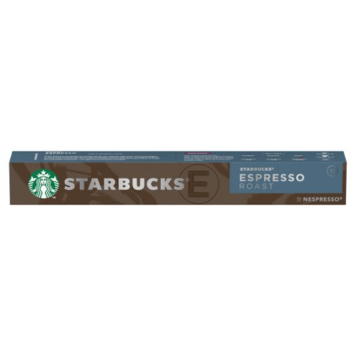 STARBUCKS by Nespresso Espresso Roast Coffee Capsules (Pack 10) - 12423393