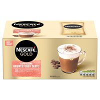 Nescafe Gold Unsweetened Instant Cappucino Sachets (Pack of 50) 12314883