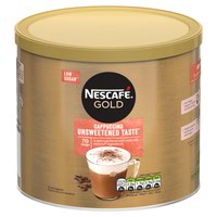 Nescafe Gold Cappuccino Unsweetened Taste Instant 1kg Tin 12405010