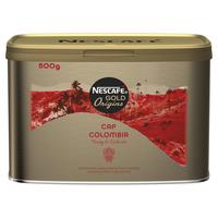 Nescafe Cap Colombie Instant Coffee Tin 500g Ref 12284223