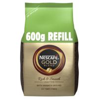 Nescafe Gold Blend Instant Coffee Refill Bag 600g (Pack 6) - 12339283x6