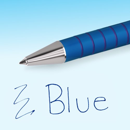 Paper Mate 1910074 Flexgrip Ultra Retractable Ball Pen 1.0mm Blue Box of 36