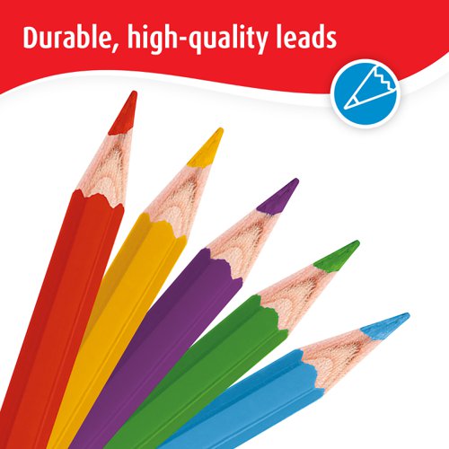 604010 | Perfect for kids*, Berol coloured pencils feature brilliant, bold colours to help children of all ages express their creative side. Each colouring pencil has high-quality leads that resist breakage for uninterrupted creativity. Designed to bring out every detail, the pencils draw smoothly and can be sharpened to a needle point. Berol pencils are also pre-sharpened so you can get started right out of the box. Berol Coloured Pencils help your kids create art theyâ€™ll be proud to share and showcase. *not suitable for children under 36 months.