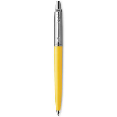 Parker Jotter Ballpoint Pen Yellow Barrel Blue Ink - 2076056 Ballpoint & Rollerball Pens 78541NR
