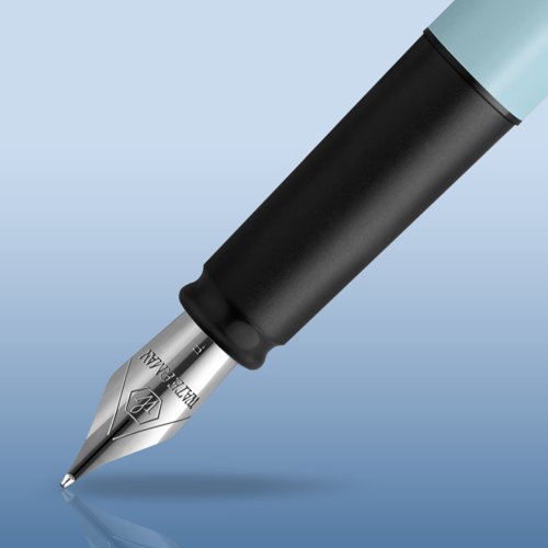 Waterman Allure Fountain Pen Baby Blue Pastel Barrel Blue Ink Gift Box - 2105222 Newell Brands