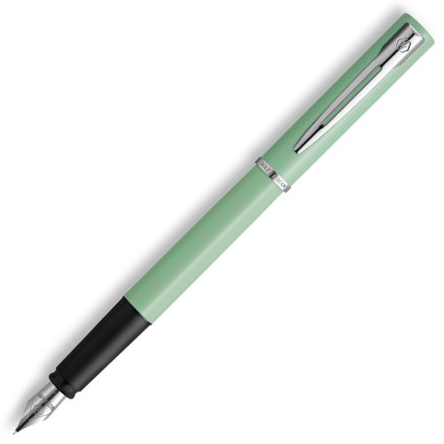 Waterman Allure Fountain Pen Mint Green Pastel Barrel Blue Ink Gift Box - 2105302