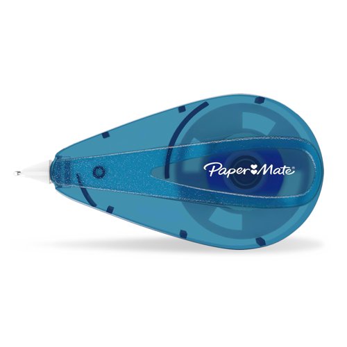 Make no mistake about it, Paper Mate Liquid Paper DryLine Correction Tape has got you--and your mistakes--covered. At nearly 40 feet long, the DryLine Correction Tape contains Liquid Paper's longest tape available, making it perfect for school and for work. Like most Liquid Paper correction tape products, DryLine tape lays down absolutely smooth and corrects instantly with no mess. So you never need to wait for it to dry before copying, faxing, rewriting or typing. The super strong tape resists breaking and tearing for a correction product you can truly rely on.