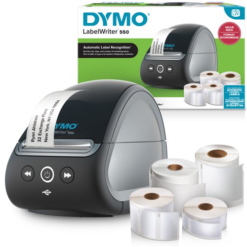 Dymo Labelwriter 550 Value Pack
