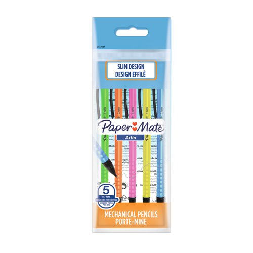 Paper Mate Mechanical Pencil Assorted (Pack 5) 2147607