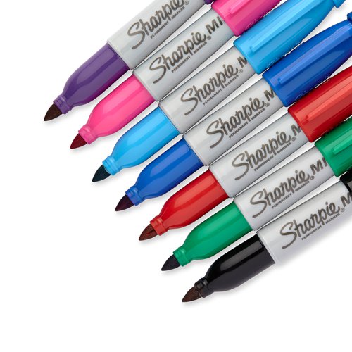 Sharpie Mini Permanent Marker Fine Assorted (Pack of 72) S0811300 GL81130