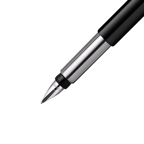 Parker Vector Fountain Pen Medium Black with Chrome Trim 67407 S0881041 - Newell Brands - PA03123 - McArdle Computer and Office Supplies