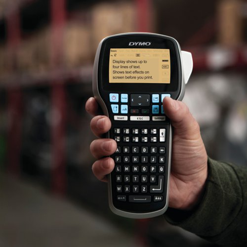 77242NR | A portable, high-performance label maker, the LabelManager 420P features a convenient rechargeable battery pack, a large backlit display and a user interface with quick access to keys, fonts and text effects. Connect the unit to your PC or Mac and use DYMO Label software to design labels with barcodes, logos and graphics on your computer screen or to print batches of labels from text in spreadsheet or database files.