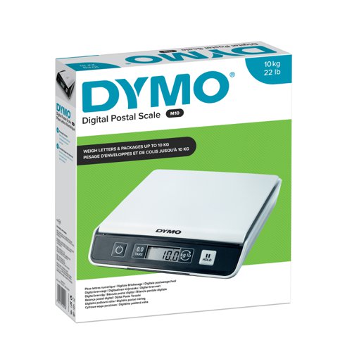 Dymo M10 Mailing Scale 10kg Black S0929010 ES92901