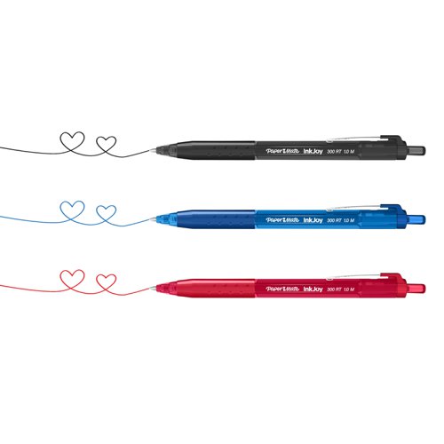 Papermate InkJoy 300 RT Ball Point Pen 1.0mm Tip Black