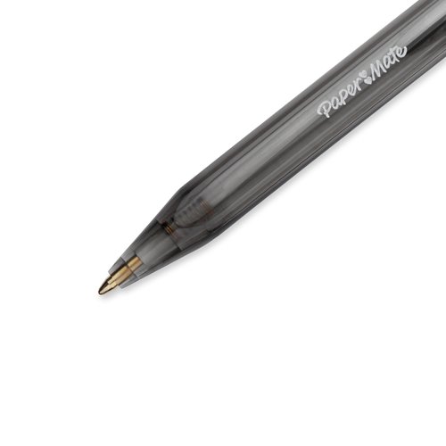 Paper Mate InkJoy 100 Retractable Ballpoint Pen 1.0mm Tip 0.7mm Line Black (Pack 80 + 20 Free) - S0977430 56113NR