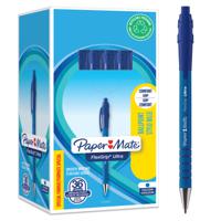 Paper Mate 1910074 Flexgrip Ultra Retractable Ball Pen 1.0mm Blue Box of 36