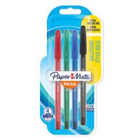 Paper Mate Inkjoy 12 Pack 100ST Ballpoint Pens Pack of 4 Assorted Colours