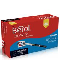 Berol Dry Wipe Pen Fine Black Pack Of 200 3P