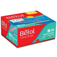 Berol Colourbroad Classpack Assorted Pack Of 288 3P