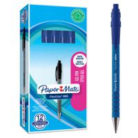 Paper Mate Flexgrip Gel Rollerball Pen 0.7mm Line Blue (Pack 12) - 2108213