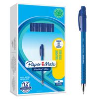 Paper Mate S0190153 Flexgrip Ultra Capped Ball Pen 1mm Blue Ink Box of 12