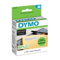 Dymo 11352 25mm x 54mm Returns Labels Tape Black On White