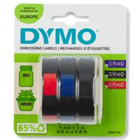 Dymo S0847750 Embossing Tapes Pack of 3