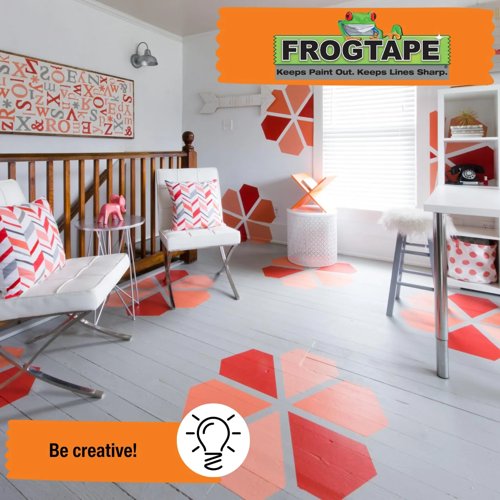 Frog Tape Orange Gloss & Satin Painters Masking Tape 24mm X 41.1M