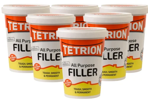 Tetrion White All Purpose Filler Tough & Smooth 1Kg Resealable Tub