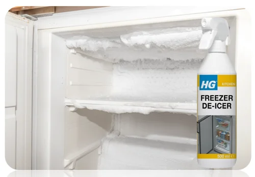 HG Fridge Freezer De-Icer, Freezer Defrosting Spray & Cleaner 500ml