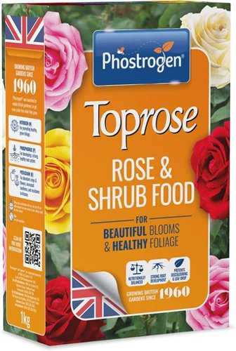 Phostrogen Toprose Rose Shrub & Feed Granules FERTILIZER for Vibrant Roses 4kg