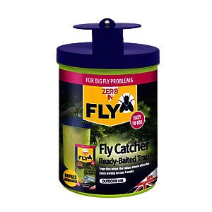 Zero In Ready to use Fly Trap Pre Baited Zer543 Non Toxic