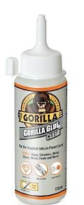 Gorilla All Purpose Glue Clear 170ml Waterproof.
