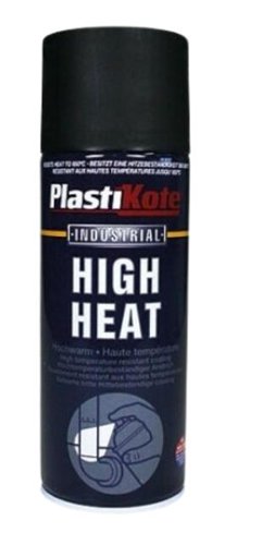 PlastiKote High Heat Spray Paint â€“ Black â€“ 400ml