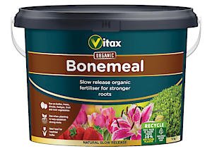 Vitax Bonemeal Slow Release Organic Fertiliser 10kg Resealable Tub