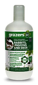 Grazers G1 Rabbit, Pigeon and Deer deterrent Concentrated 375ml Eco friendly