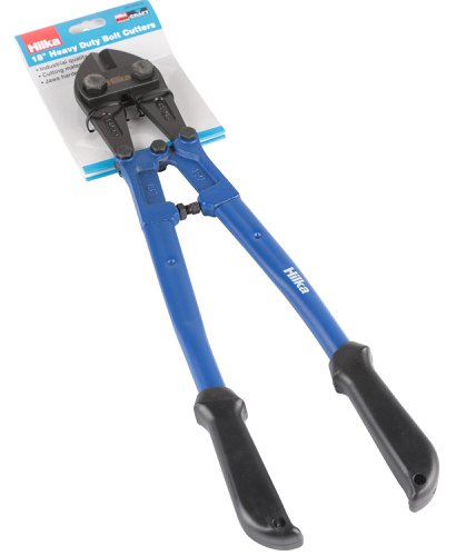 Hilka Tools Heavy Duty Bolt Cutters 18” Blue & Black