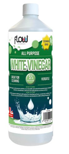 Flow Foodgrade White Vinegar Cleaner Limescale Remover Weed Killer 1 litre