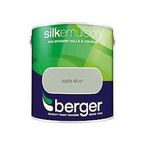 Berger Silk Emulsion Paint Apple Slice - 2.5L