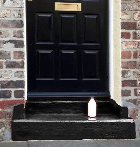 Ronseal Doorstop Paint Tile Black Satin Doorstep Paint, 750ml