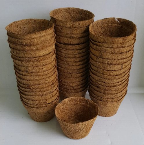 5cm coir pots 200ml - 16 pack