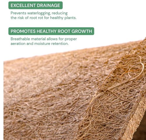 5cm coir pots 200ml - 16 pack