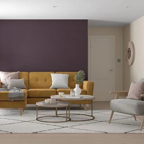 Dulux Easycare Washable & Tough Matt Emulsion Paint - Decadent Damson - 2.5L