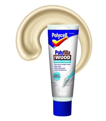 Polycell General Repair Wood Filler : Light : 1 x 330ml