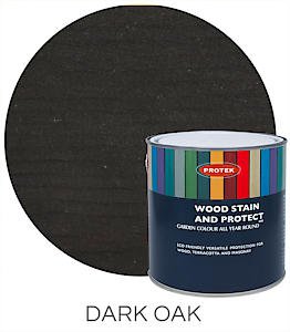 Protek Wood Stain And Protect 2.5L - Dark Oak