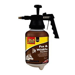 The Big Cheese Fox & Wildlife Repellent €“ 1 Litre Pressure Sprayer
