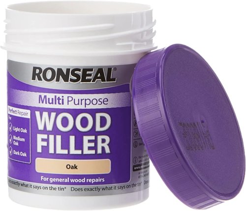 Ronseal Multi-Purpose Wood Filler Tub  Oak  1 x 250g Tub