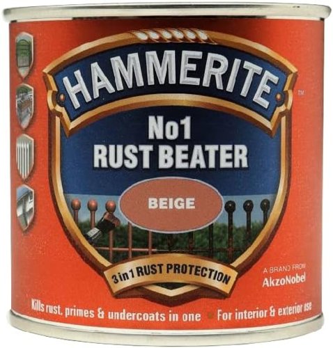 Hammerite No.1 Rust Beater Direct to Rust 250ml Beige